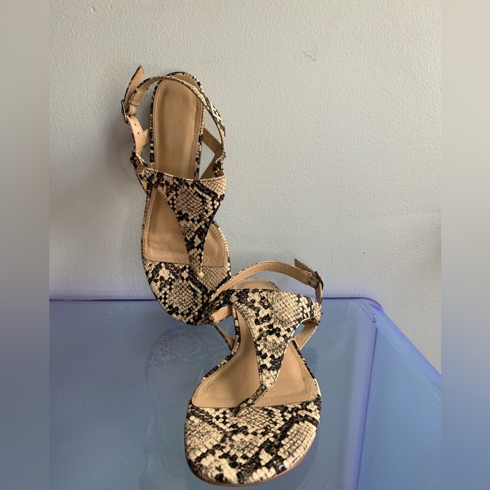 Snake Print Sandals - Picture 4 of 6